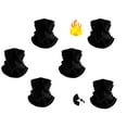6 Pack Winter Neck Warmer Ski Face Mask Neck Gaiter Mask Face Cover