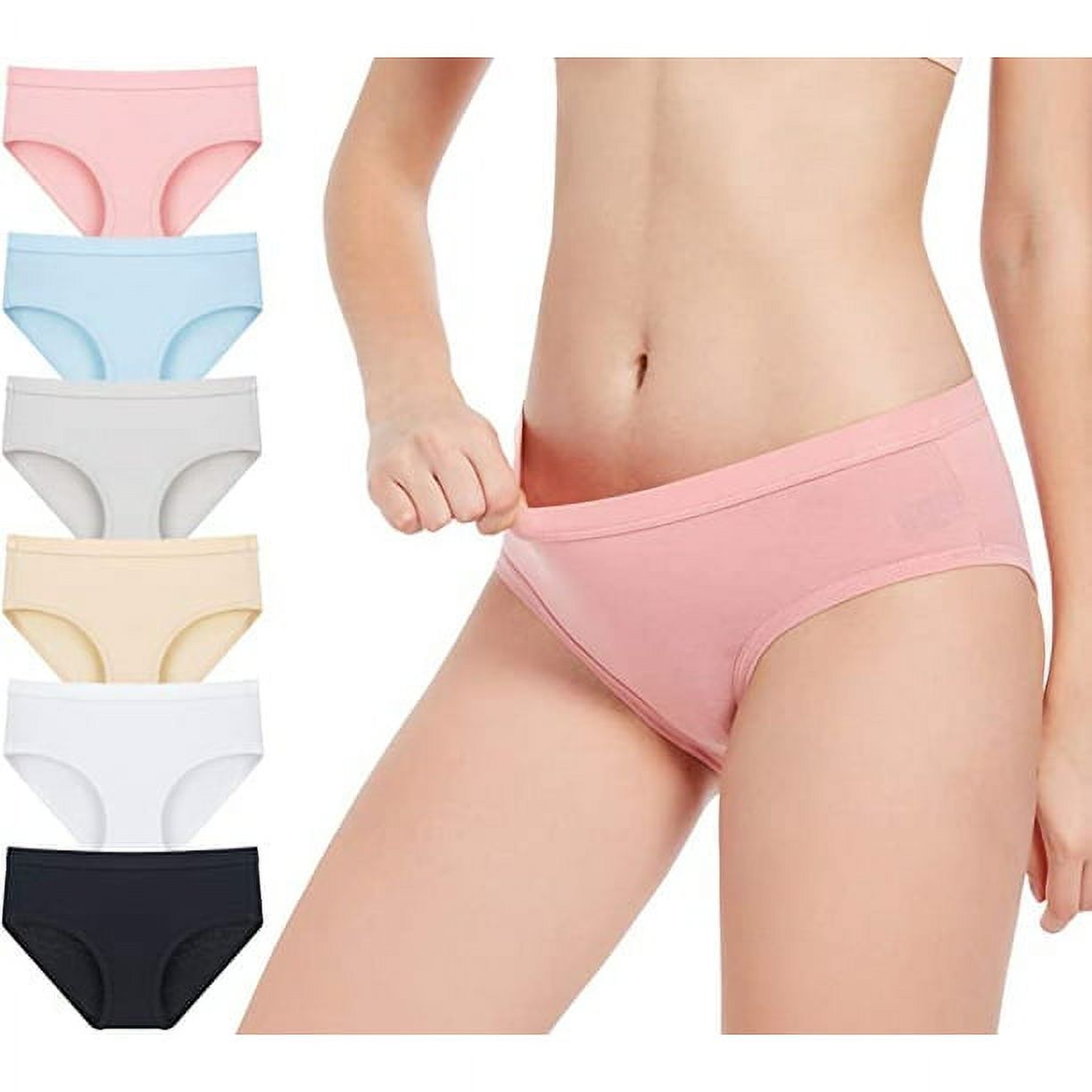 Women's Heather Bikini Panties - Special Value 12 Pack - Walmart.com