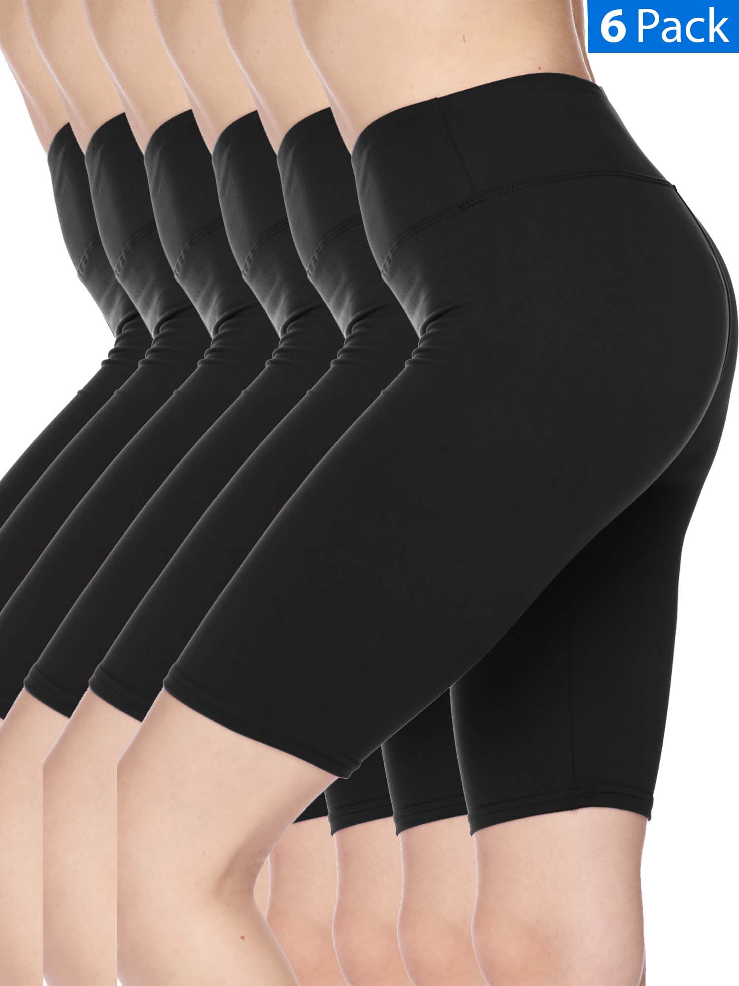 Staying Cozy Wide Waistband Biker Shorts