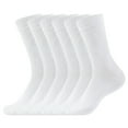 thumbnail image 1 of 6-Pack Women's Breathable Cotton Crew Socks - Ultra Soft Everyday Socks, 1 of 6