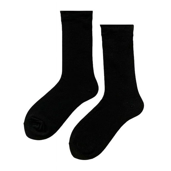 6 Pack Women's Lightweight Cotton Crew Socks Lightly Thin Casual Calf Socks