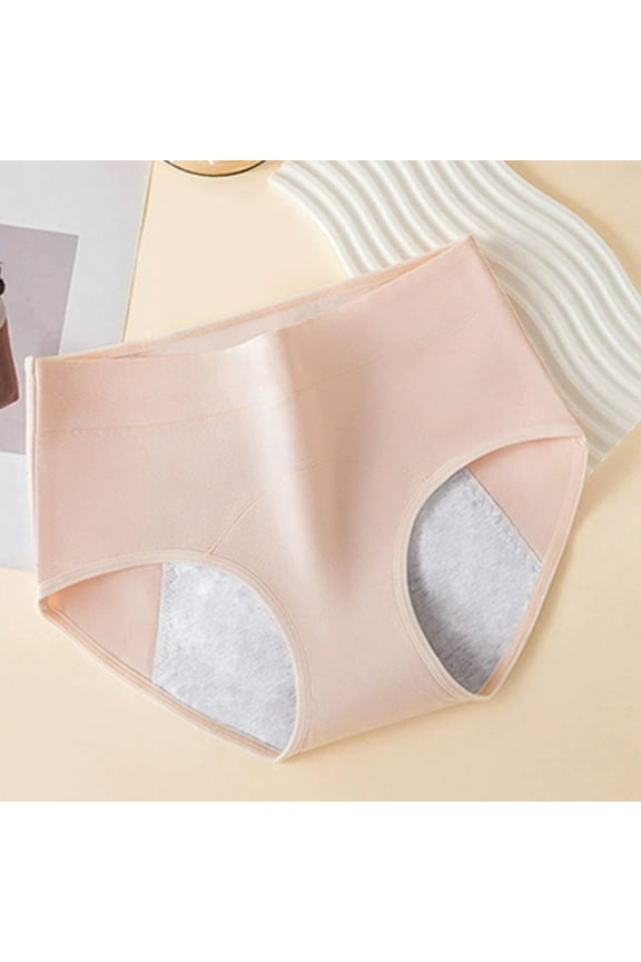 6 Pack Women's Stretch Underwear Solid Color Daily Period Comfort Flex Fit Bikini