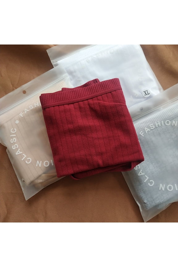 6 Pack Womens Hipster Underwear High Waist Solid Color Soft Breathable Striped Butt Lifting Belly Controlling Plus Size Briefs Comfort Flex Fit Bikini