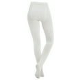 thumbnail image 1 of 6-Pack Womens Plain Winter Tights, White, One Size, 1 of 2