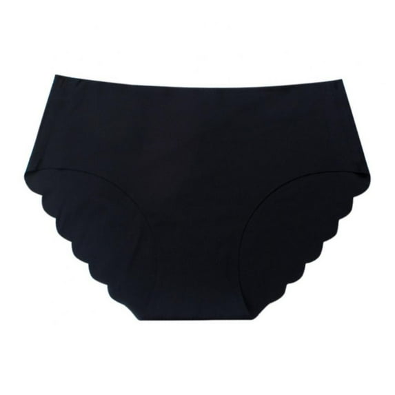 6 Pack Womens Seamless Laser cut Brief Panties Hipster Underwear No Show Panties Invisibles Briefs Soft Stretch Bikini Underwears