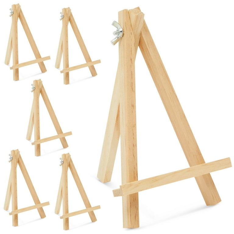 How to Make Small Display Easels  Diy easel, Display easels, Art