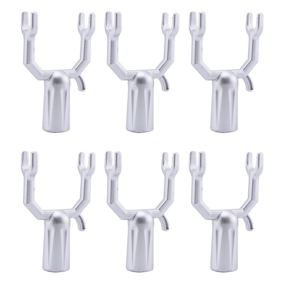 6 Pack aluminum Alloy Tree Branch Supports Rustproof Fruit Tree Fork Stakes For Garden Orchard Vineyard Reusable Plant Prop Rods Sturdy Construction Multiple Sizes For Trees Shrubs
