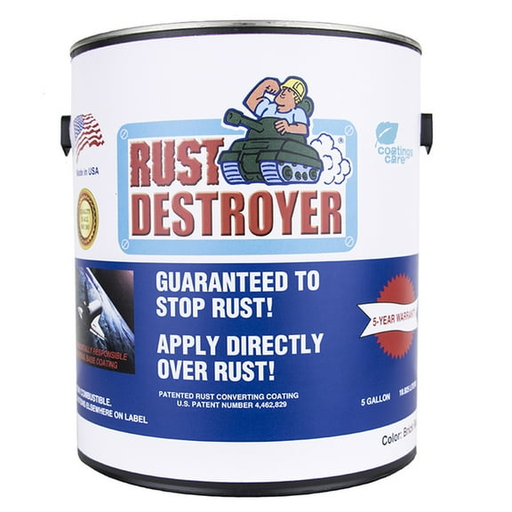 6-Pack of 1 gal Advanced Protective Products 73001 Red Rust Destroyer Oil-Based Metal Primer