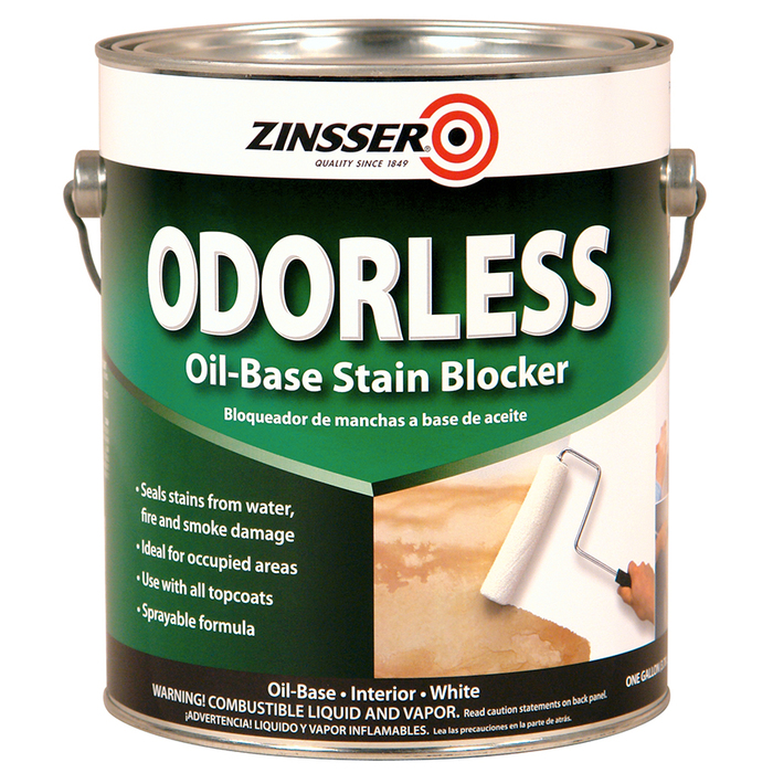 6Pack of 1 gal Zinsser 03951 White Bulls Eye OilBased Interior