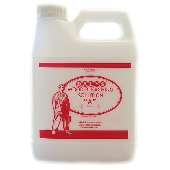 6-Pack of 1 qt Daly’s 17040 Wood Bleaching Wood Bleaching Solution, Part A