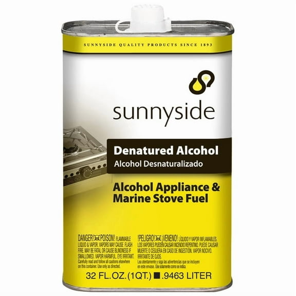 6-Pack of 1 qt Sunnyside 83432 Sunnyside Denatured Alcohol