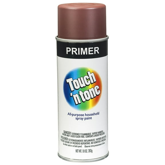 6-Pack of 10 oz Rust-Oleum 253562 Red Oxide Primer Touch’n Tone General Purpose Spray Paint