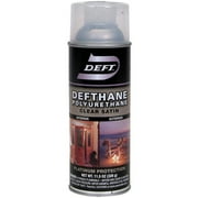 6 Pack of 11.5 oz Deft DFT025S Clear Defthane Interior/Exterior Polyurethane Satin (Not for sale in CA)