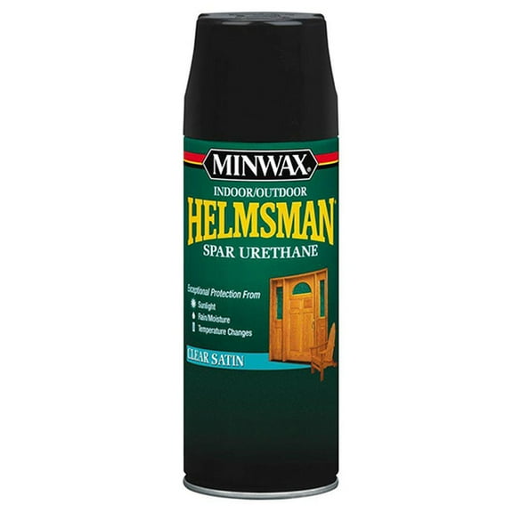 6 Pack of 11.5 oz Minwax 33255 Clear Helmsman Spar Urethane Satin