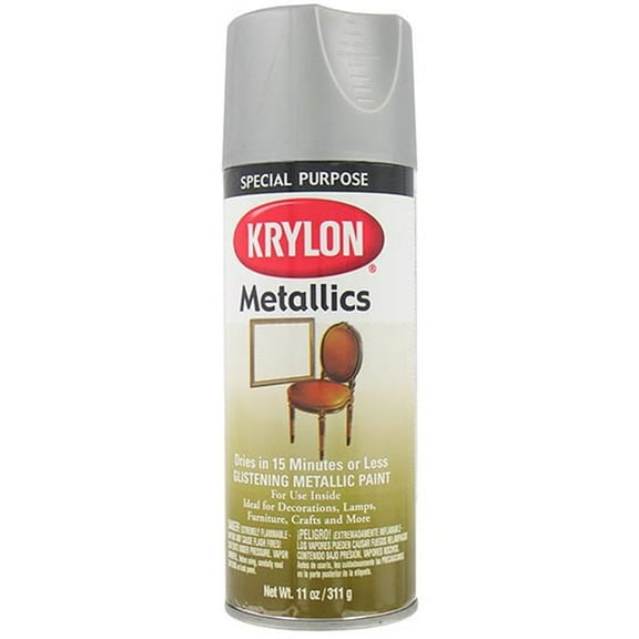 6-Pack of 11 oz Krylon K01403777 General Purpose Metallic Dull Aluminum Spray Paint