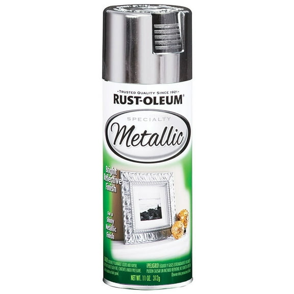 6‐Pack of 11 oz Rust‐Oleum 340648 Specialty Silver Metallic Spray Paint