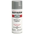 thumbnail image 1 of Rust-Oleum 6-Pack of 11 oz Brands 7715830 Aluminum Stops Rust Bright Coat Spray, Metallic Finish, 1 of 1