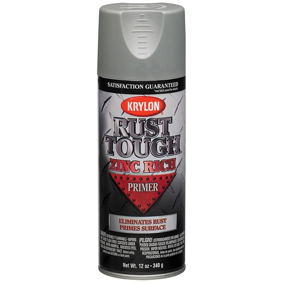 6-Pack of 12 oz Krylon 9240 Rust Tough Zinc Rich Spray Primer
