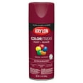 thumbnail image 1 of 6-Pack of 12 oz Krylon K05560007 Burgundy COLORmaxx Paint & Primer Spray Paint, Satin, 1 of 1