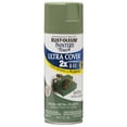 thumbnail image 1 of 6‐Pack of 12 oz Rust‐Oleum 334075 Painter's Touch 2X Moss Green Ultra Cover Paint + Primer Spray Paint, Satin, 1 of 1