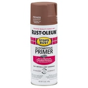 6-Pack of 12 oz Rust-Oleum Brands 2067830 Red Stops Rust Heavy Duty Automotive Primer Spray Paint