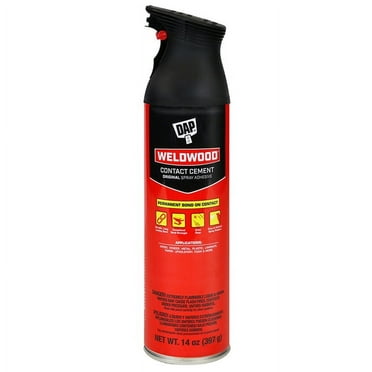 6-Pack of 14 oz Dap 00120 Clear Weldwood Original Contact Cement Spray Adhesive