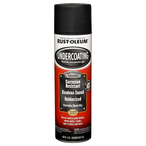 6-Pack of 15 oz Rust-Oleum Brands 248657 Black Automotive Rubberized Undercoating