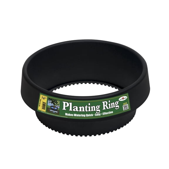 6 Pack of 16 inch WaterRounds Planting Rings for Edging and Watering Plants and Vegetables