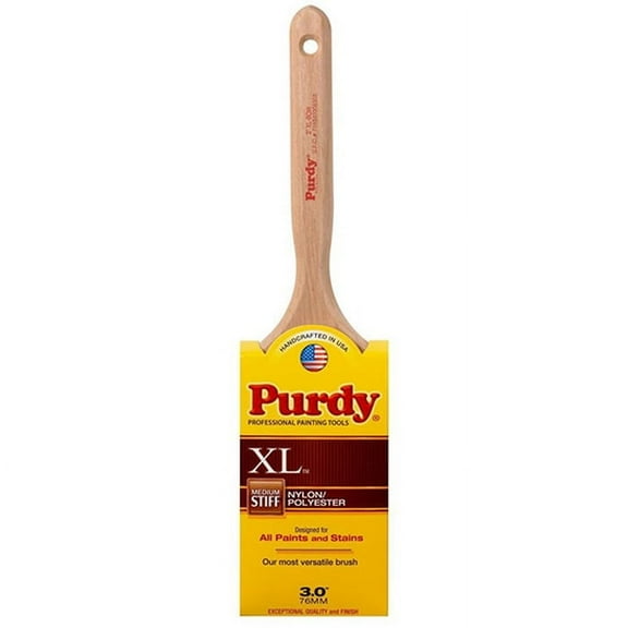 6-Pack of 3” Purdy 144064330 XL Bow Flat Sash Paint Brush, Tynex Orel