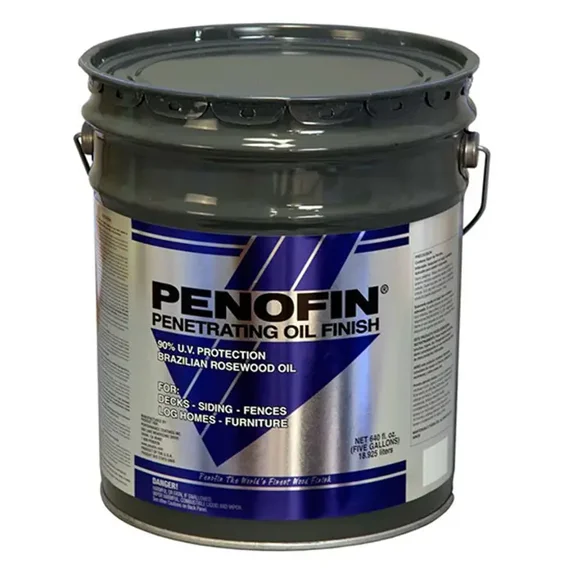 6-Pack of 5 gal Penofin F3EWR5G Western Red Cedar Blue Label Premium Transparent Stain (250-VOC)