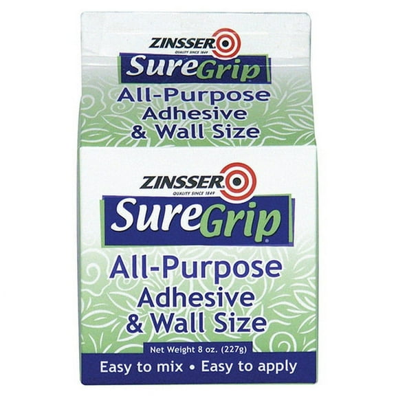 Zinsser SureGrip All Purpose Adhesive - Easy to Clean, Clear - 6 Pack, 8 Oz