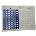 thumbnail image 1 of 6 Pack of Disposable 62 Days Two Month Cold Seal Medication Blister Cards, One Piece Blister Pack for Pill, Medicine and Vitamins, 1 of 6