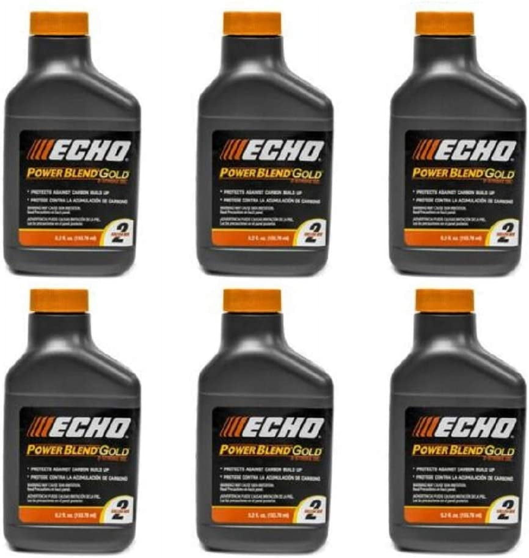6 Pack Of Echo PowerBlend Gold 2 Stroke Engine Oil 5 2 Oz Bottle 50 1 6-pack-of-echo-powerblend-gold-2-stroke-engine-oil-5-2-oz-bottle-50-1