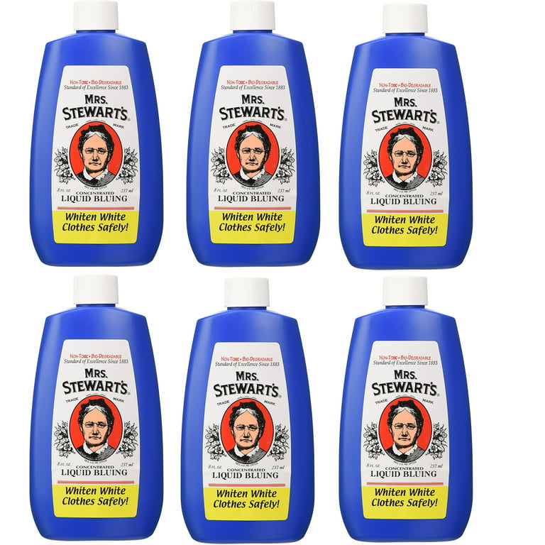 https://i5.walmartimages.com/seo/6-Pack-of-Mrs-Stewart-s-Concentrated-Liquid-Bluing-Non-Toxic-Laundry-Whitener-8-ounce-Bottle_92812f9f-8d00-4ee6-be98-416fda47c0e1.923b8f7deb094befc1bd6899612e712f.jpeg?odnHeight=768&odnWidth=768&odnBg=FFFFFF