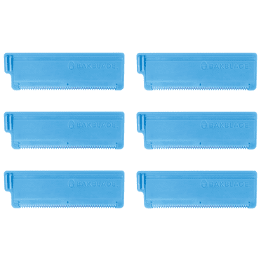 6 Pack of Replacement Blades for Bakblade 2.0 Mens Back Shaver