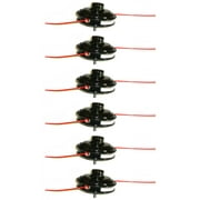 6-Pack of Shindaiwa Genuine OEM Replacement Bump & Cut UN34-8R Trimmer Head X047000790-6PK