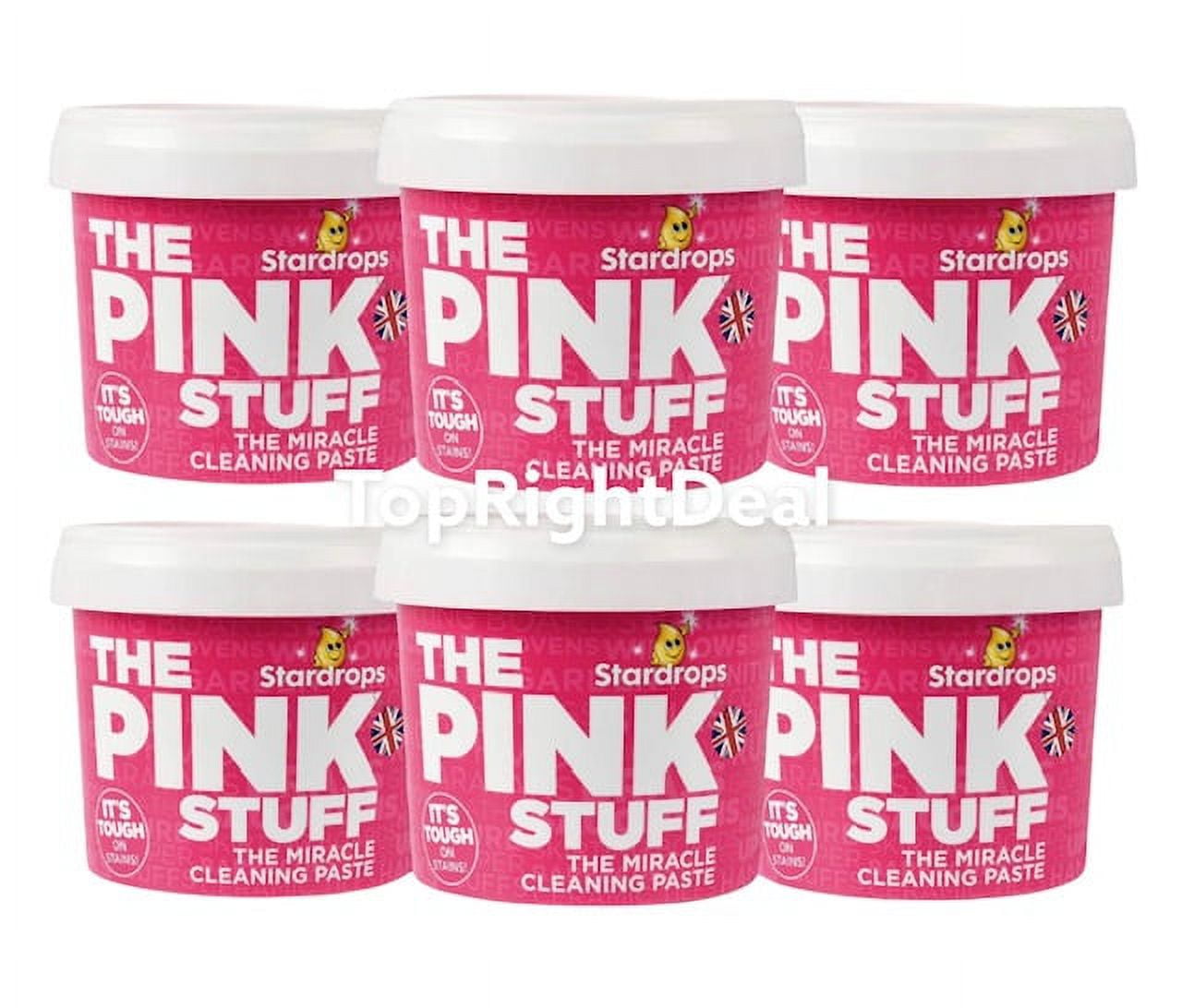 Stardrops - The Pink Stuff - The Miracle All Purpose Cleaning Paste (17.6  Ounces) Bundled with Scrub Daddy Sponge (1 Pack)