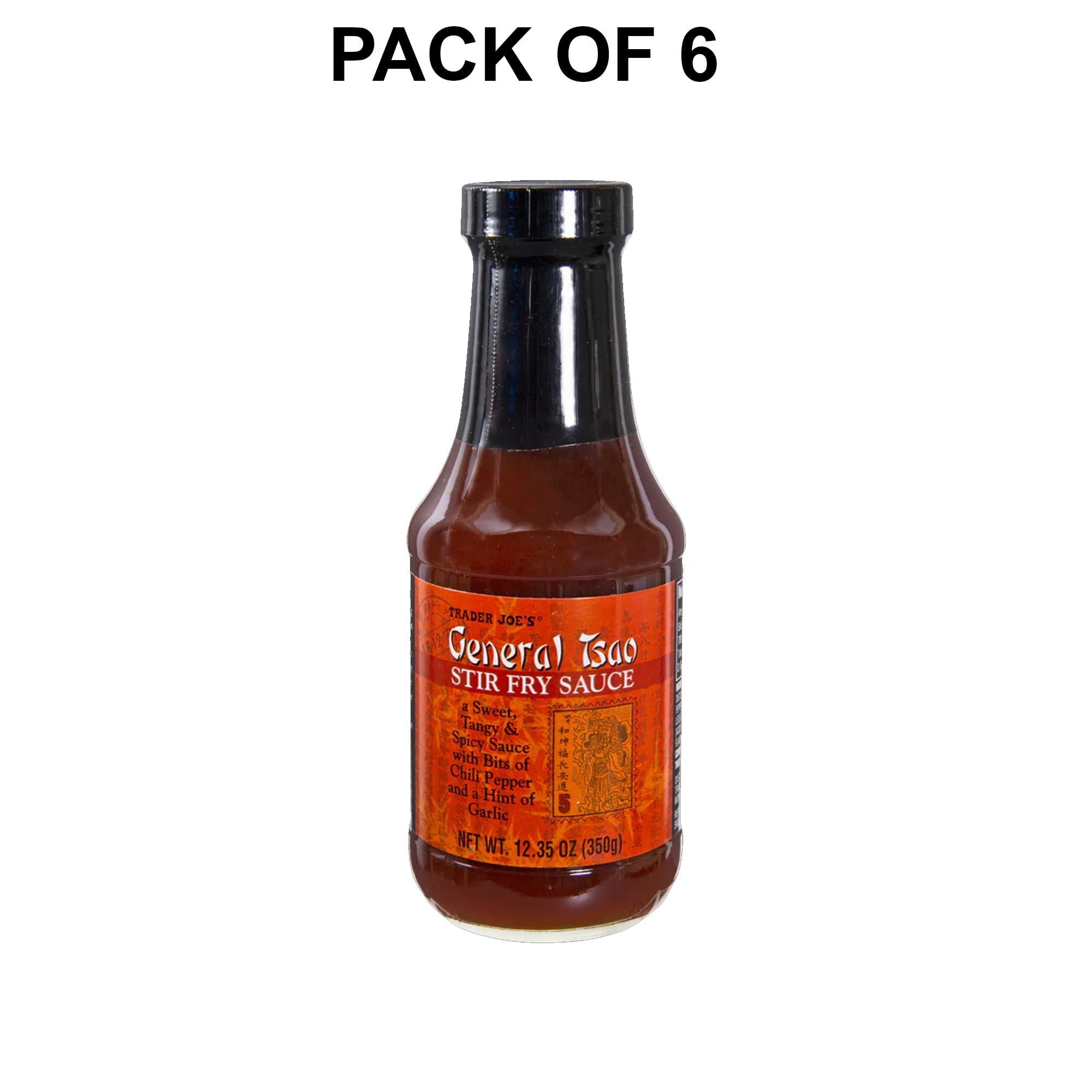 6 Pack of Trader Joes General Tsao Stir Fry Sauce - a Flavorful Twist on Tradition | 12.35 Oz