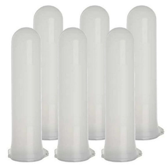 6 pack of Translucent Paintball Pods - Each Holds 140 Rounds (.68 Caliber)