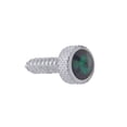 thumbnail image 1 of 6 Pack of Upper Dash Screws Fits Kenworth - Green Crystal Jewel, 1 of 1