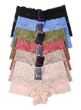 6pcs/Pack Cute Cotton Underwear For Girls Children Underpants Short  Underwear Panty 0-12 Years