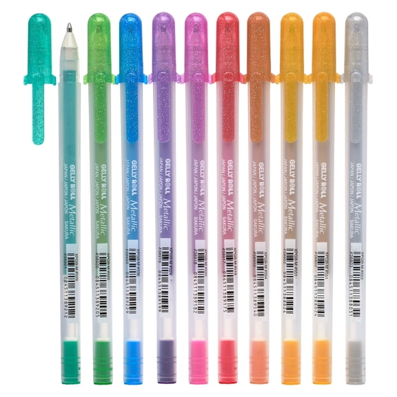 Gelly Roll Metallic Gel Pen Set, 6 Packs: 10 ct. (60 total)