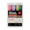 thumbnail image 1 of Tombow Lettering Favorites Dual Brush Pens, 6 Packs: 10 ct. (60 total), 1 of 8
