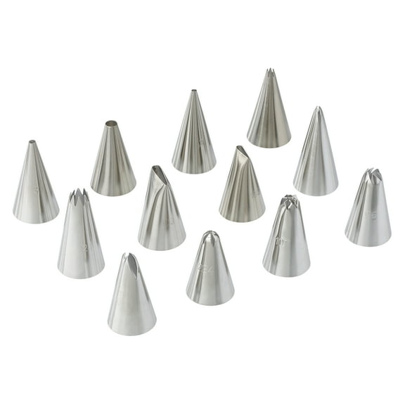 6 Packs: 12 ct. (72 total) Decorating Tip Set by Celebrate It