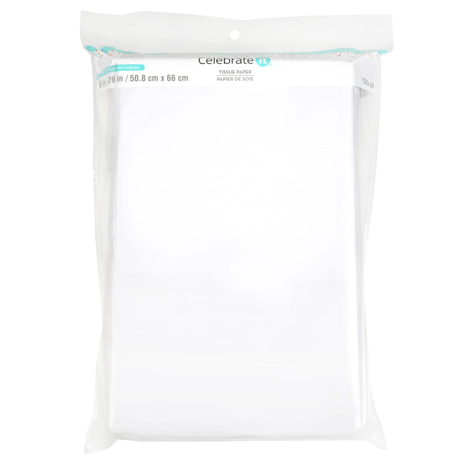 6 Packs: 125 ct. (750 total) White Tissue Paper Value Pack by Celebrate It