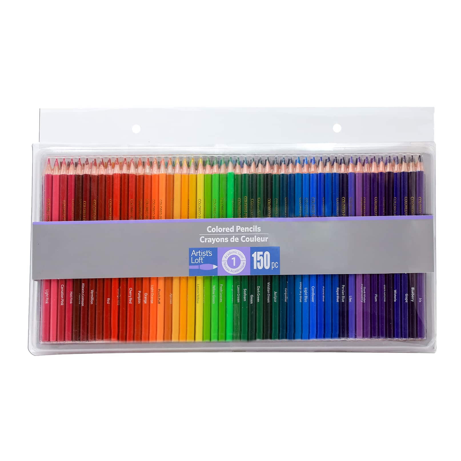 Crayola Colored Pencil Set, Colors Of The World, 150 Ct, Back To