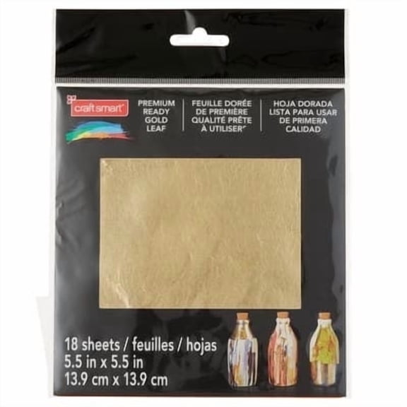 6 Packs: 18 ct. (108 total) Gold Ready Leaf by ArtMinds