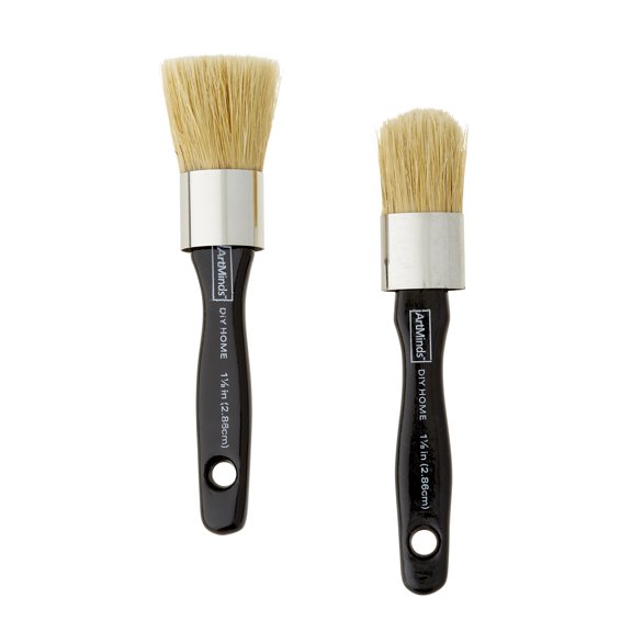 Craft Smart DIY Home Chalk & Wax Brushes, 6 Packs: 2 ct. (12 total)
