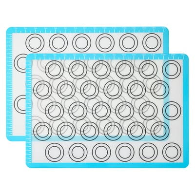 6 Packs: 2 ct. (12 total) Silicone Macaron Mats by Celebrate It