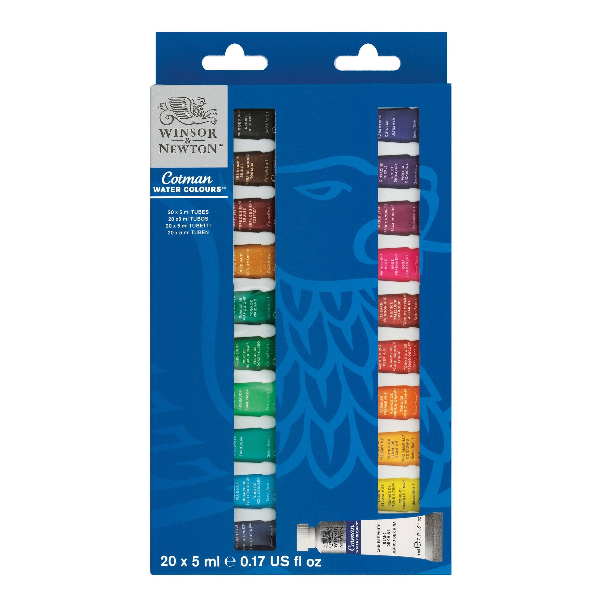 Winsor & Newton Cotman Watercolours Set, 6 Packs: 20 ct. (120 total)